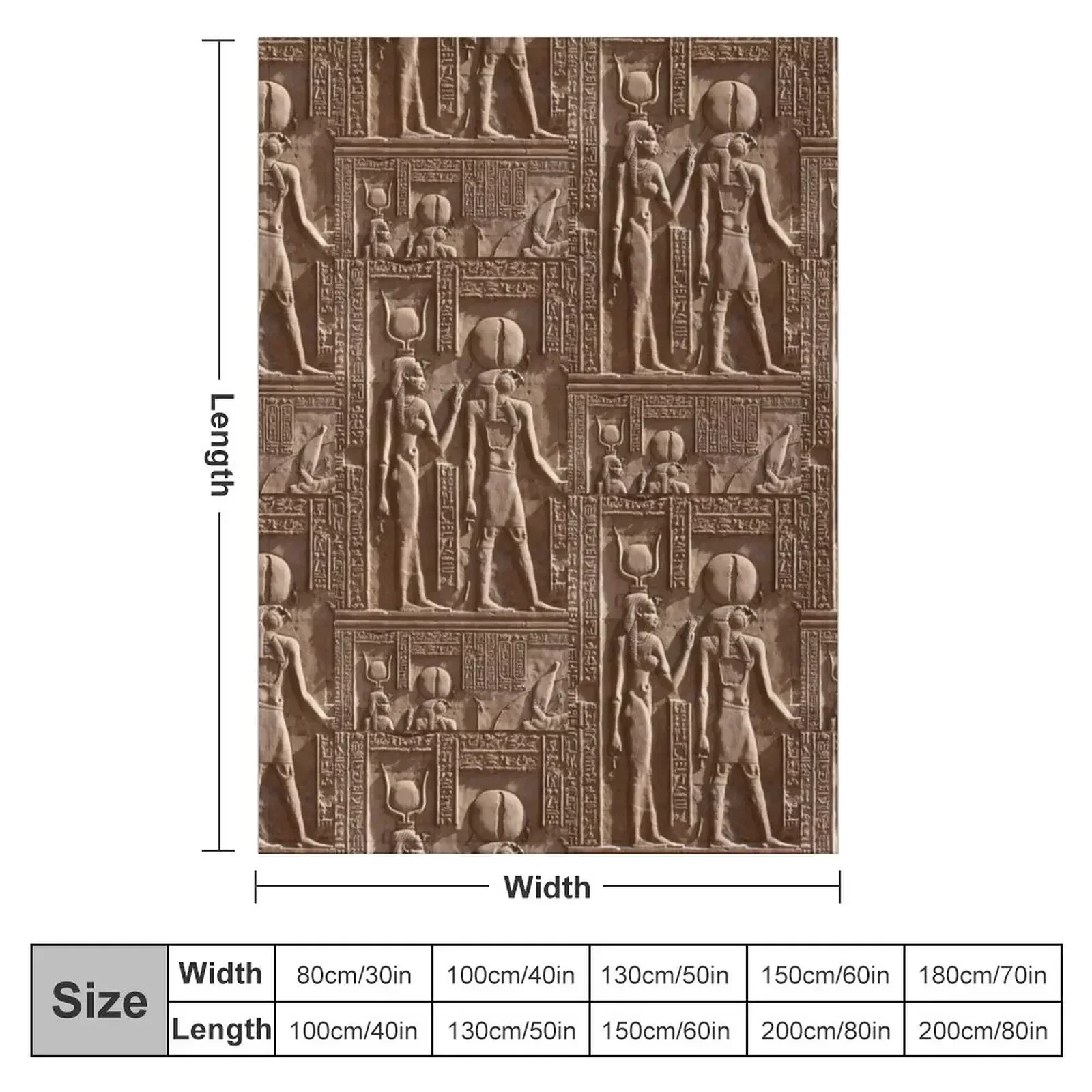 Egyptian tomb, ancient egypt Throw Blanket Winter beds cosplay anime Blankets