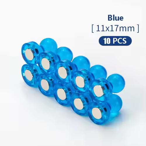 Strong Neodymium Noticeboard Pin Magnets Fridge DIY Whiteboard Uses in Office Advertising Education and Other Pur 10pcs - Image 12