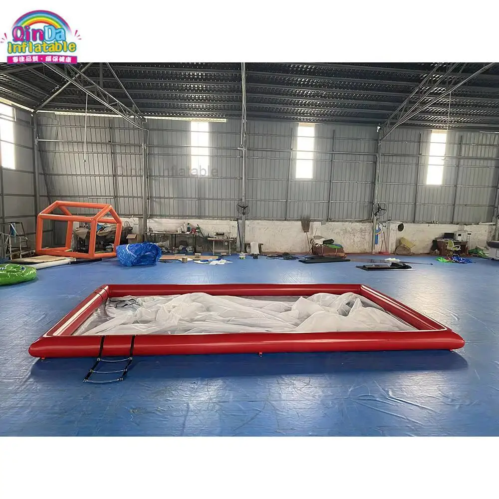 

Double Layer Float Inflatable Sea Swimming Pool Inflatable Yacht Pool For Jellyfish Protection
