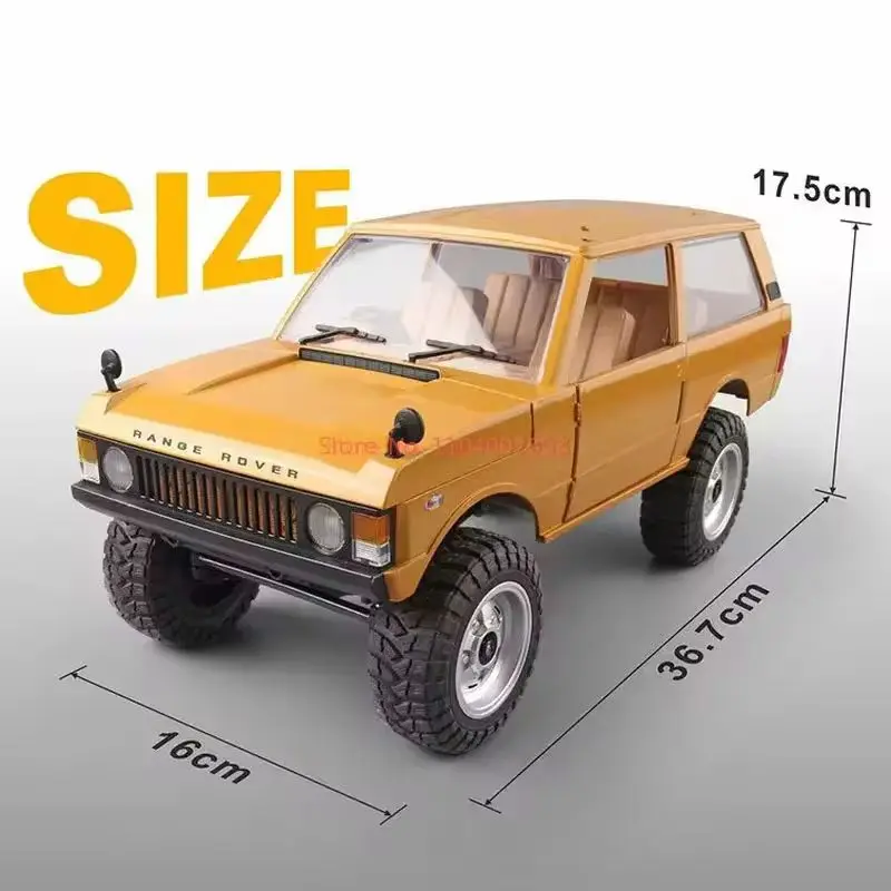 Zmodyfikowany zdalnie sterowany samochód zabawkowy Mn-168 Range Rover Mangniu Rc1:12 napęd na 4 koła zdalnie sterowany model symulacyjny samochód na zewnątrz prezent