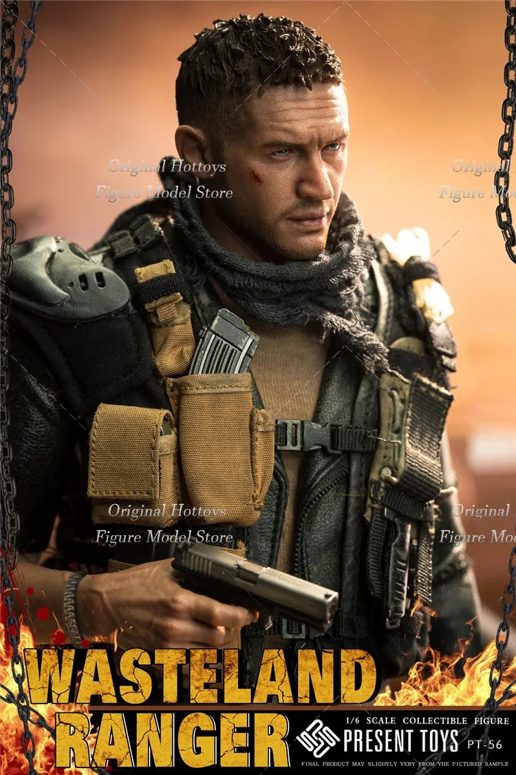 PRESENT TOYS PT-sp56 1/6 Scale Men Soldier Tom Hardy Classical Game Wastland Mad Max  Full Set 12-inch Action Figure Model