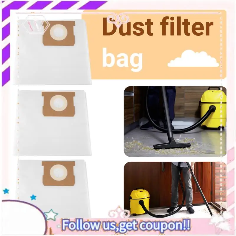 

Прочные мешки для пыли для пылесоса Karcher, пылесос для влажной и сухой уборки серии WD WD1/MV1, пылесборник