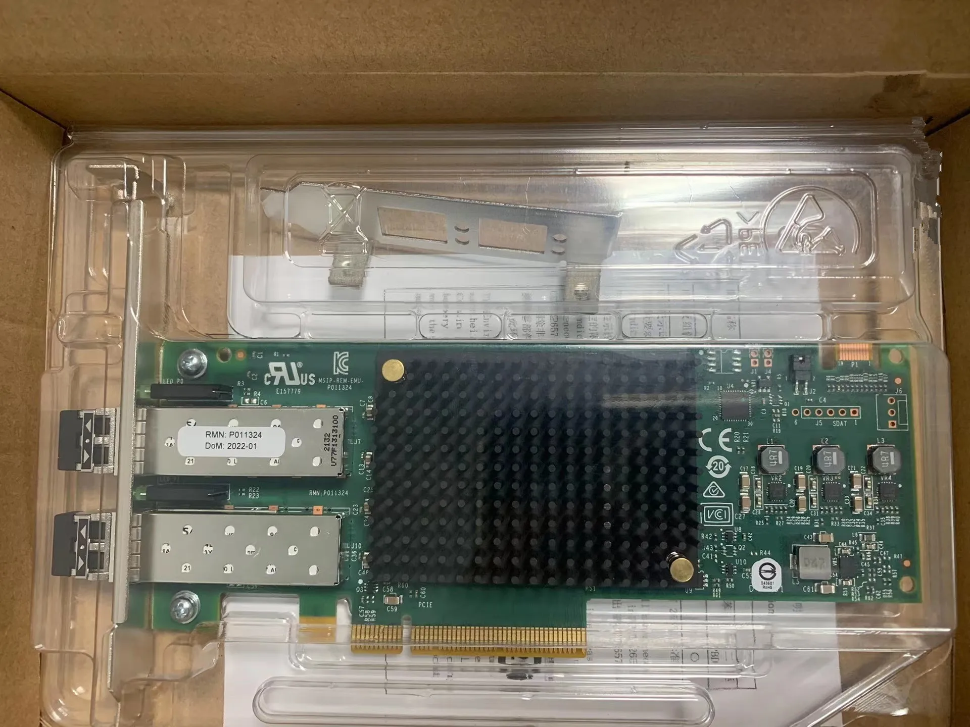 

EMULEX HBA Channel Card 32G Dual Port LPE32002-AP 2-Port 32GB Fibre Channel Adapater Card Tape Module 32g Fibre Hba Tape