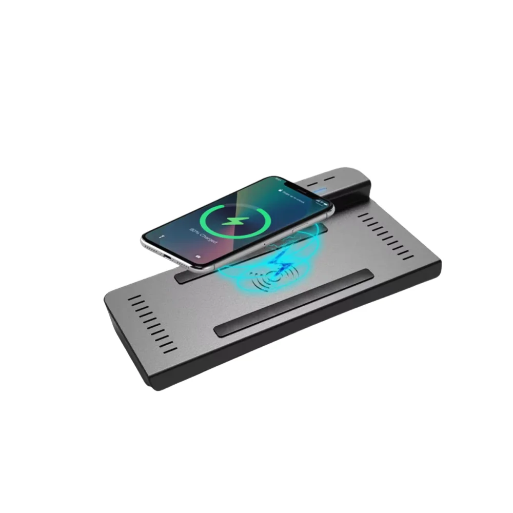 15W Fast Wireless Car Charger Qi Wireless Charging Pad for Jeep Commander 2018-2021 Car Accessories for Center Console