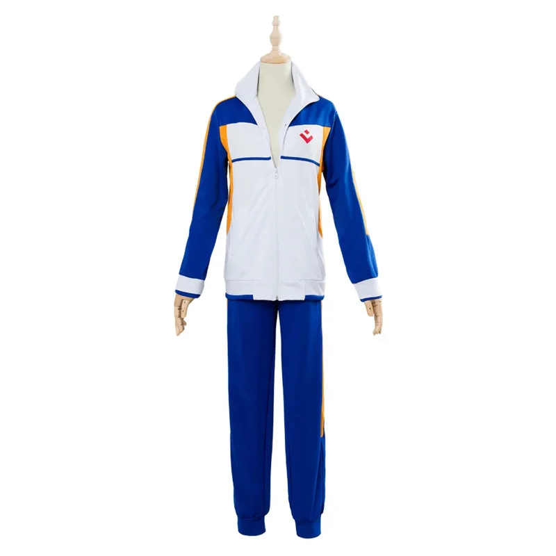 Anime Free Iwatobi Swim Club Nagisa Rin Matsuoka Cosplay Costume Hazuki Nagisa Baseball Uniform Jacket Sweatshirt Pants Outfits