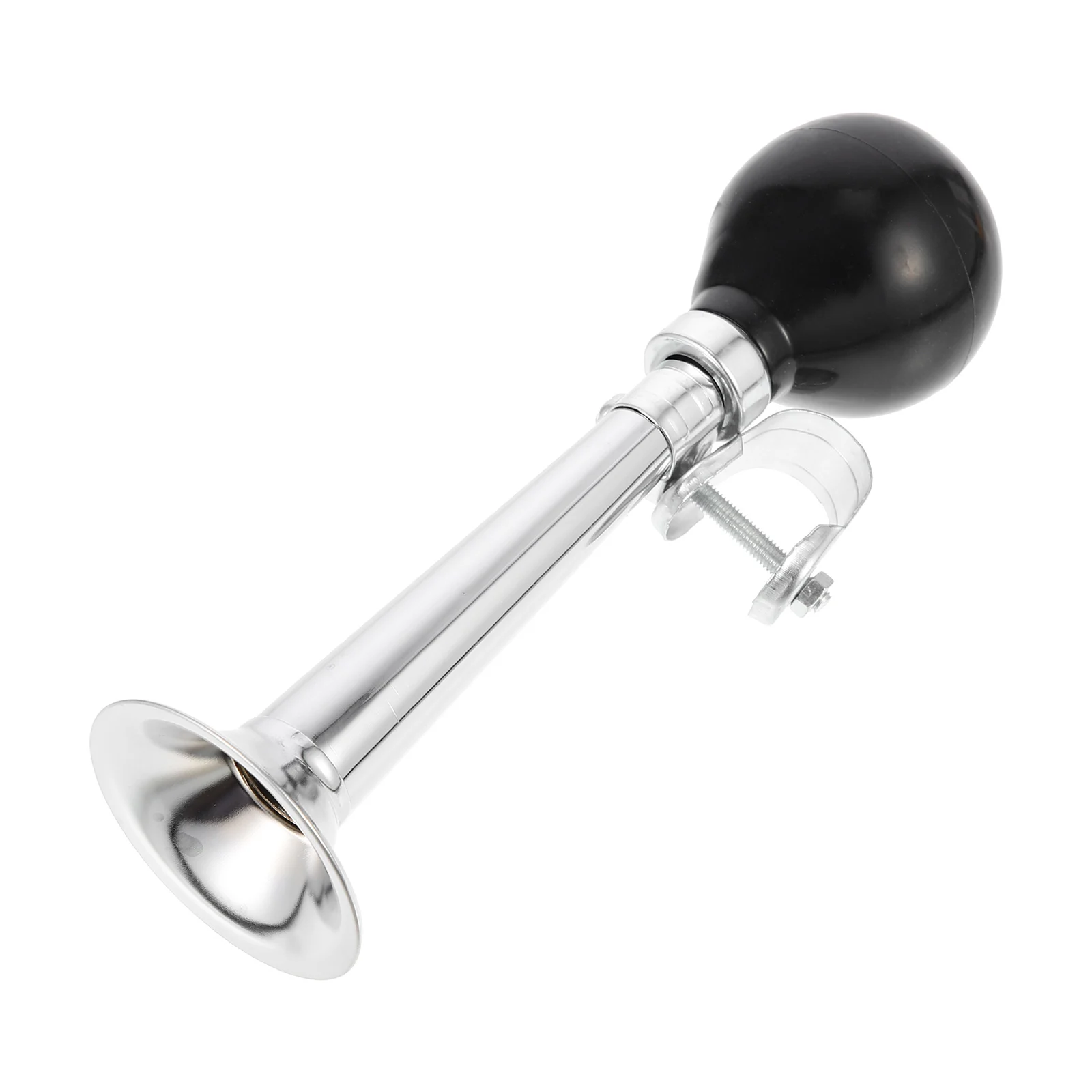 

Bike Bell Car Horn Electroplated Iron Sound PVC Material Easy Install Warning Handlebars Right