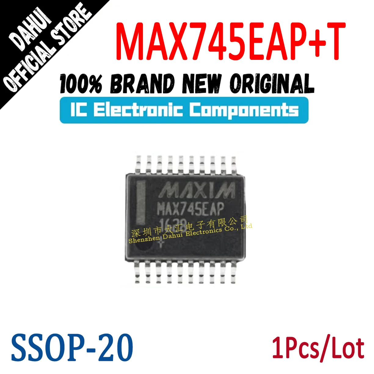 

MAX745EAP+T MAX745 MAX745EAP MAX745EAP+ SSOP-20 Battery chip IC new original