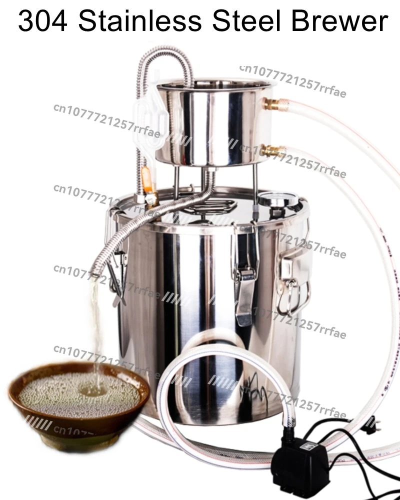 

Stainless steel brewing equipment machine pure dew distiller machine grain white wine fermentation distillation