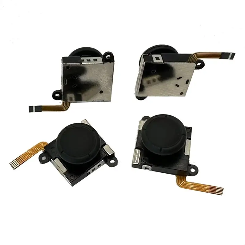 HFES 2PCS Upgraded Hall Electromagnetic Joystick For Swith OLED NS Lite Joycon Gamepad High Precision Anti-Shake Accessories