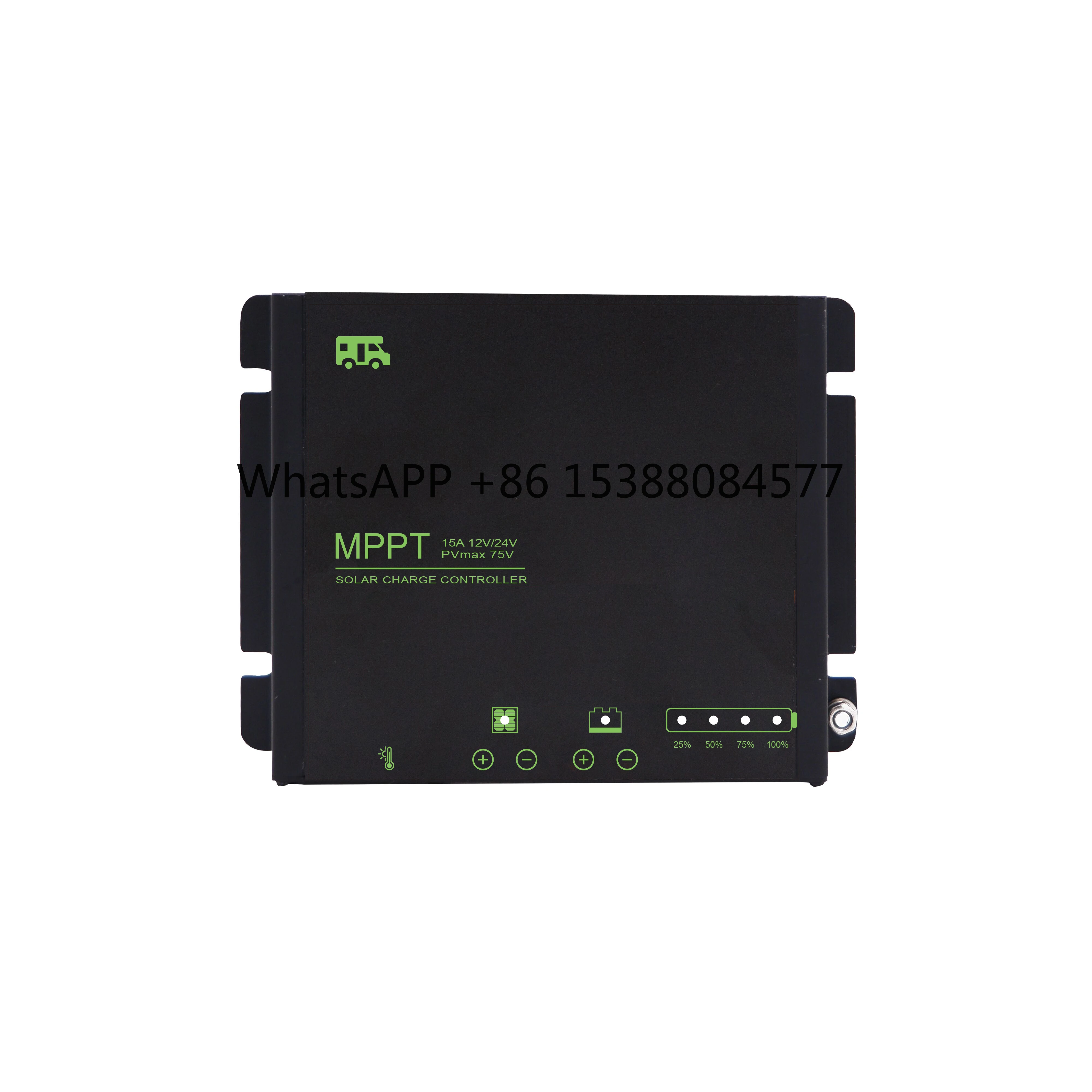 

Smart MPPT Solar Charger Controller Regulator 15A 20A for RV CAR TRUCK Solar System Blue Tooth APP
