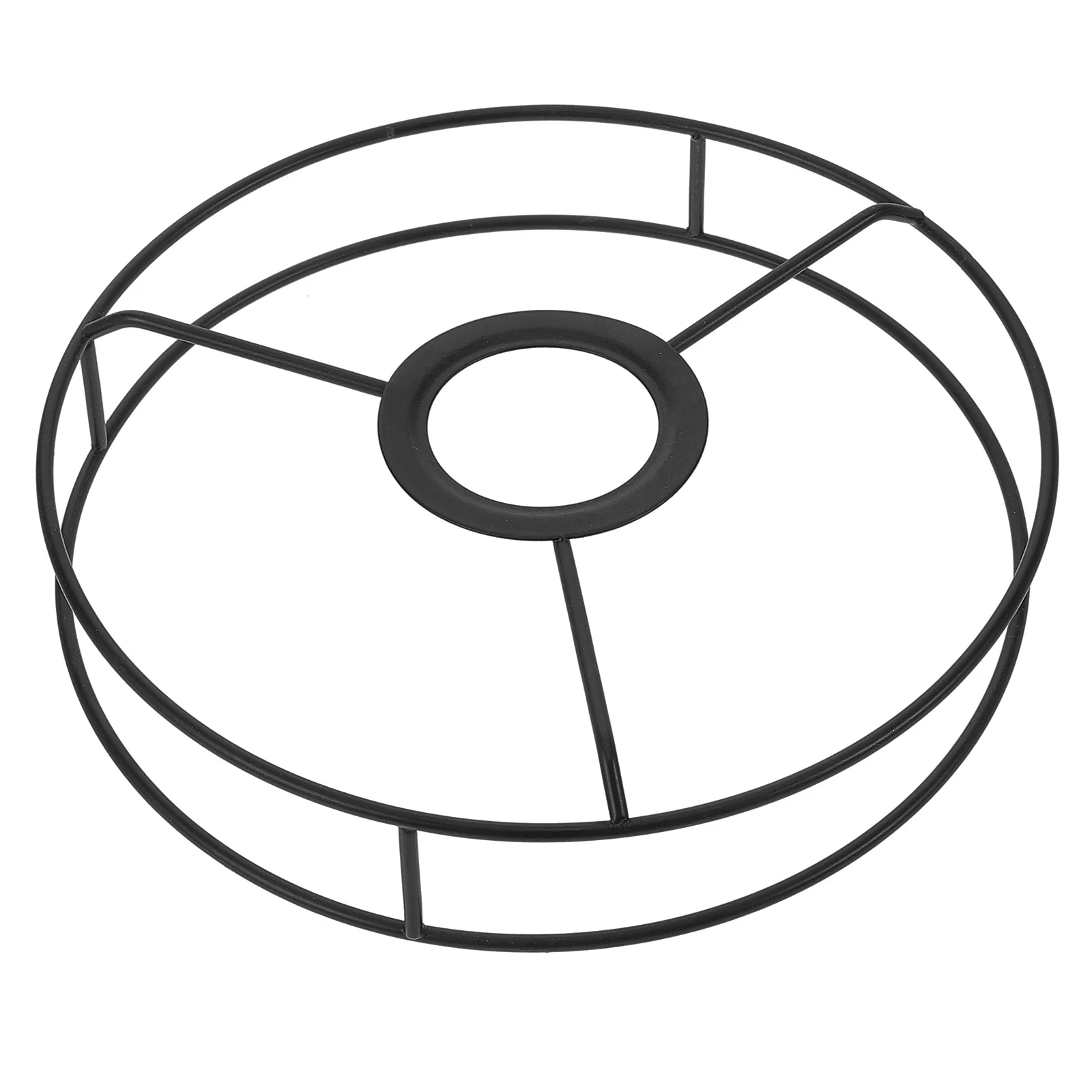 

Круглая металлическая рама для абажура, для самостоятельной сборки, для настольной лампы, прочный держатель, для гостиной, спальни, офиса