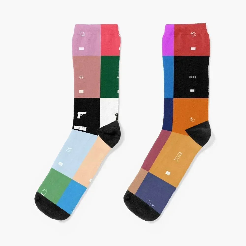 albums art. Socks christmas gift snow christmas stocking halloween Socks Man Women's