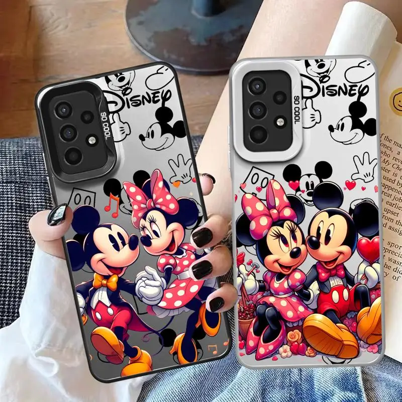 Case for Samsung Galaxy A54 A52 A14 A53 A34 A13 A12 A23 A33 A71 A32 A51 A24 A72 Hard Phone Cover Disney Cute Minnie Mickey Mouse