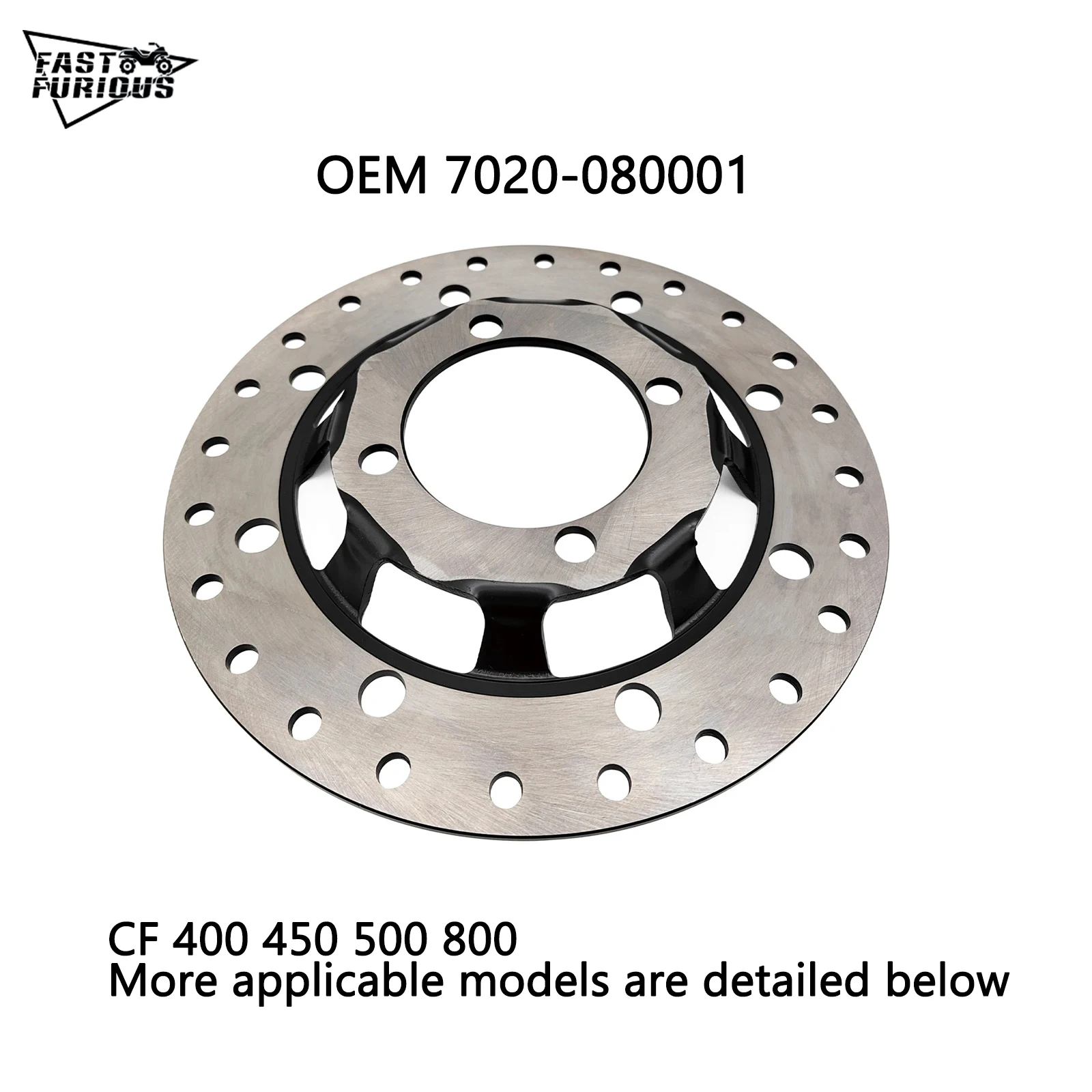 Front Brake Disc 7020-080001 For CF ATV Accessories CF800 X8 CF800ATR CF  Part