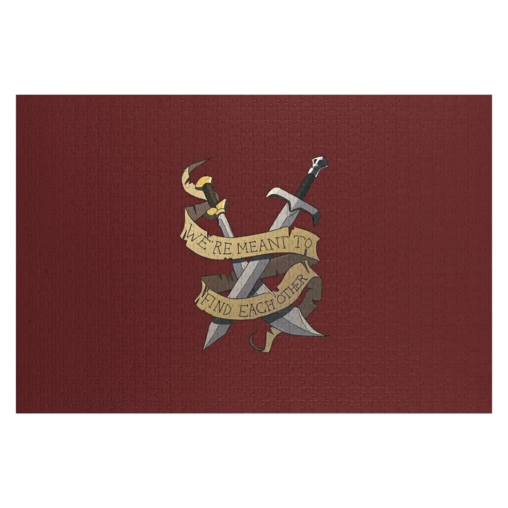 

Joe and Nicky - The old guard Jigsaw Puzzle Personalized Custom Wooden Gift Puzzle