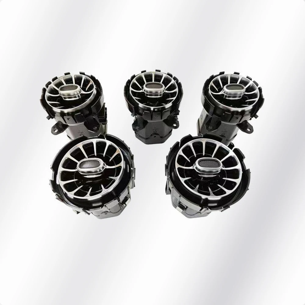 

COIKA Full Set Ambient Light Kit LED Car Interior Front Rear air Vents for Mercedes Benz A-class W177 GLA C118