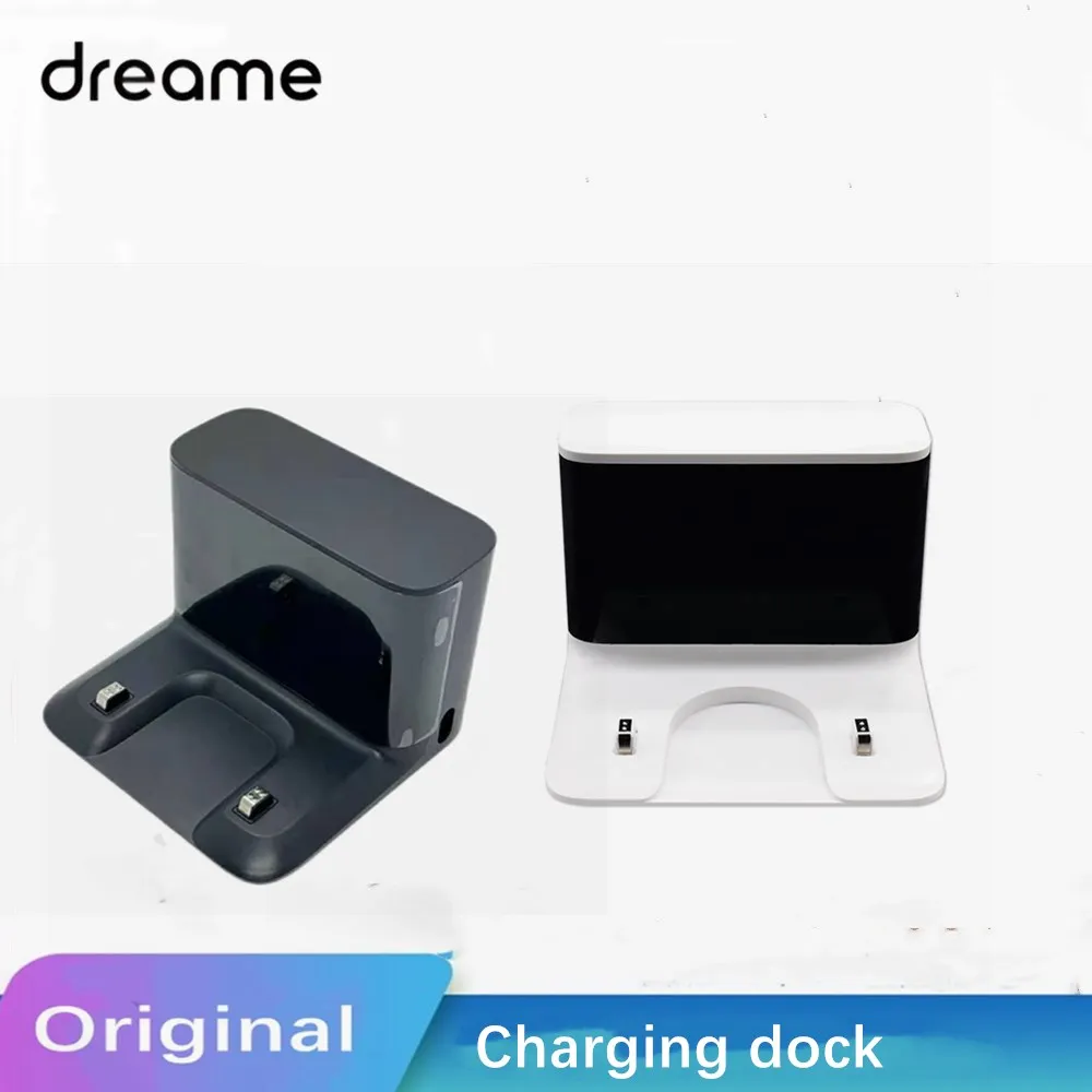 Original Accessories Dreame Charging Dock Station Base   with Cable Spare Parts for D10S Robot Vacuum Cleaner