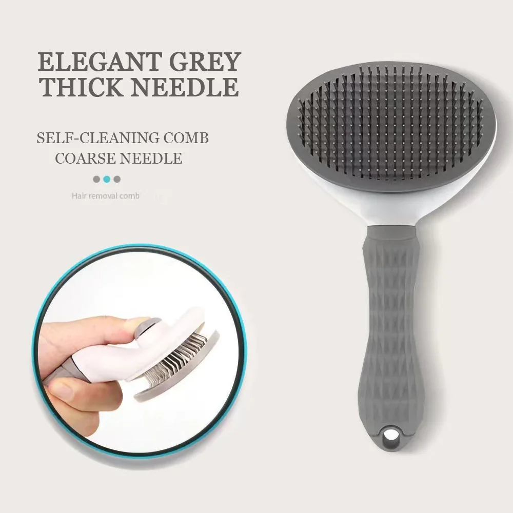 

Cats Use Pet Combs to Remove Floating Hair, Stainless Steel Needle Combs, and Dog Hair Removal Brushes