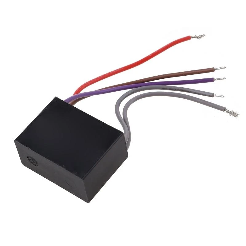 CBB61 Condensatore ventilatore a soffitto 4.5uf+6uf+6uf 5 filo 250 V 5 Venditore avviamento Migliore vendita