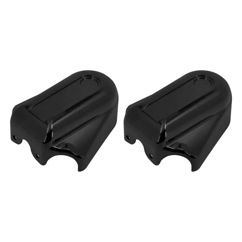 A96E-Motorcycle Bar Shield Rear Wheel Axle Cover For Softail Night Train FXSTB FLSTN FLSTC