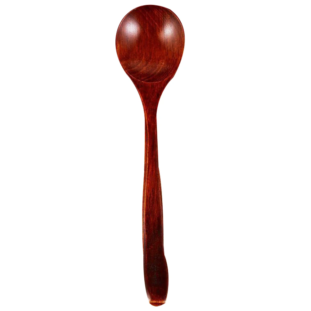 

2Pcs Wooden Soup Ladle Kitchen Utensils Lightweight Wood Easy Cleaning Storage Japanese Style Bamboo Cooking