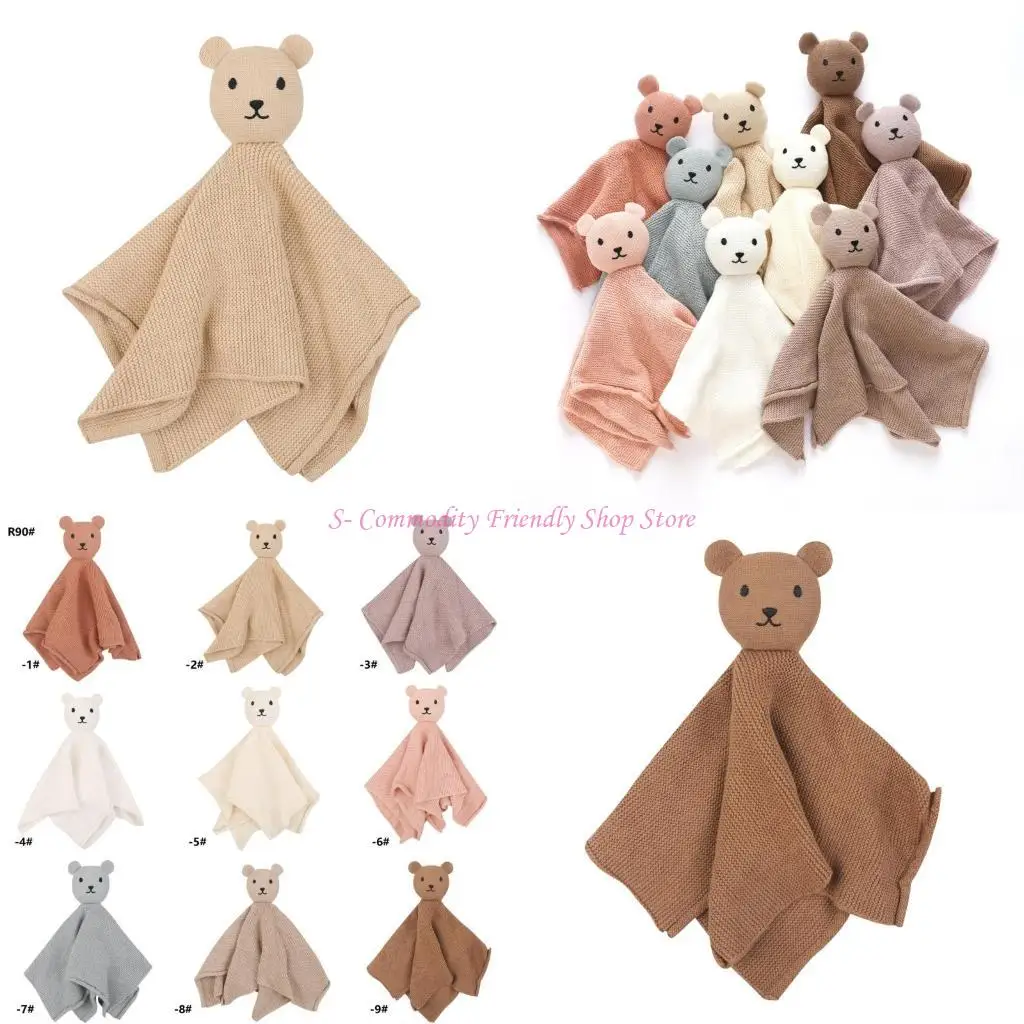 

85ae хлопковые одеяло одеяло Спящие куклы медведь прижимание игрушки малыши уместны полотенце