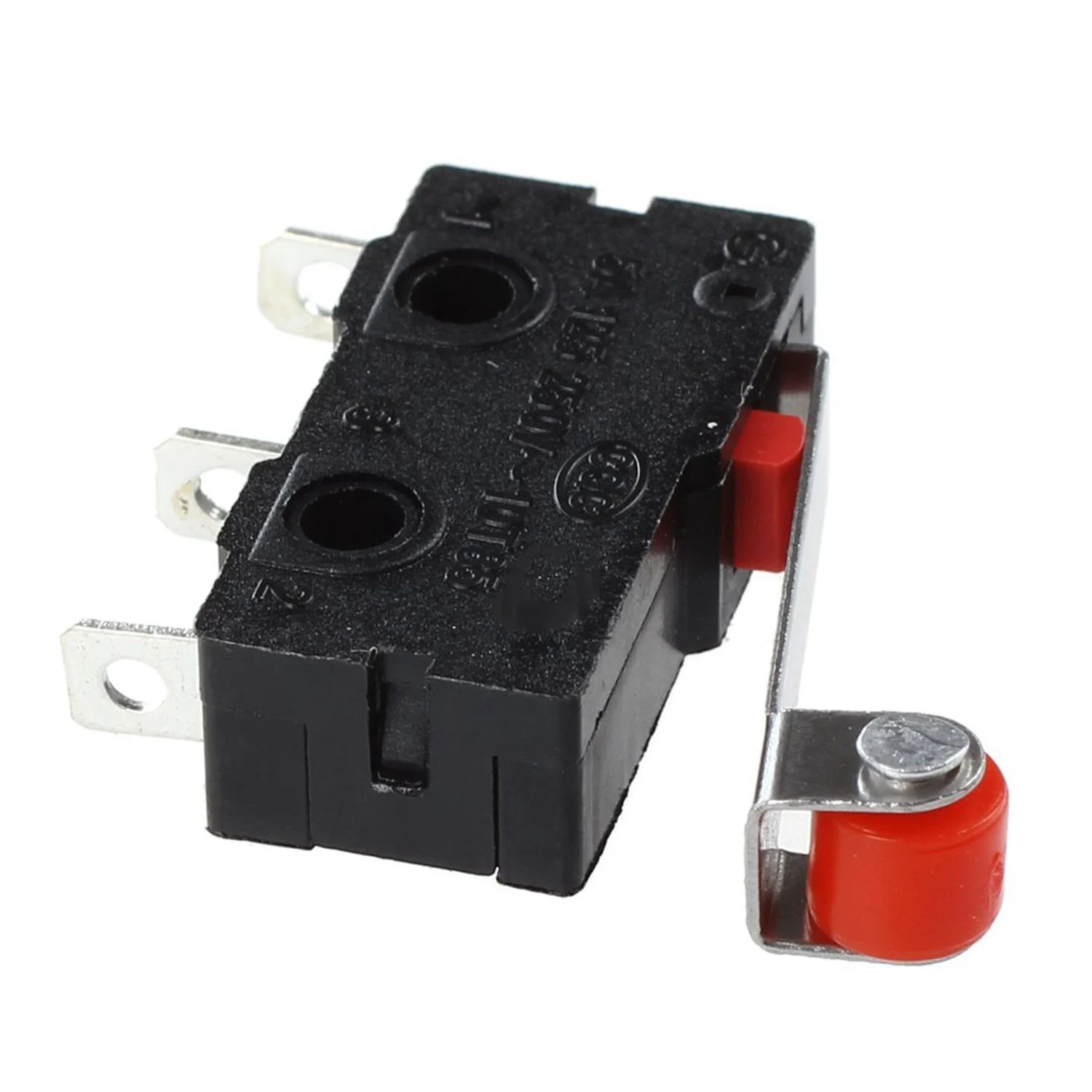 Y19A 1 Pcs 220V AC Coil DPDT Power Relay 8 Pin W PTF08A Socket & 10 Pcs Mini Limit Switch Roller Lever Arm