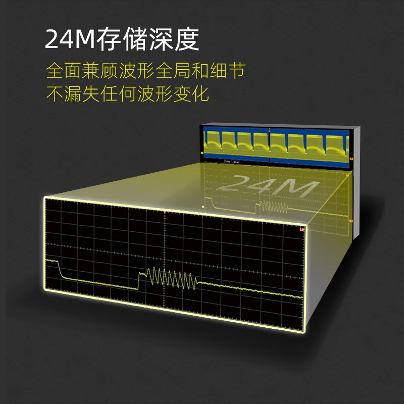 راسم الذبذبات الرقمي، ثنائي القناة 100M200M #3