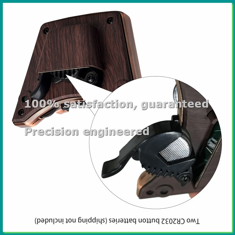 

Звукосниматель для акустической гитары с двумя режимами (пьезо + микрофон), поддержка регулировки громкости, тона и фазы для классических гитар 36-42 дюймов - PZZW