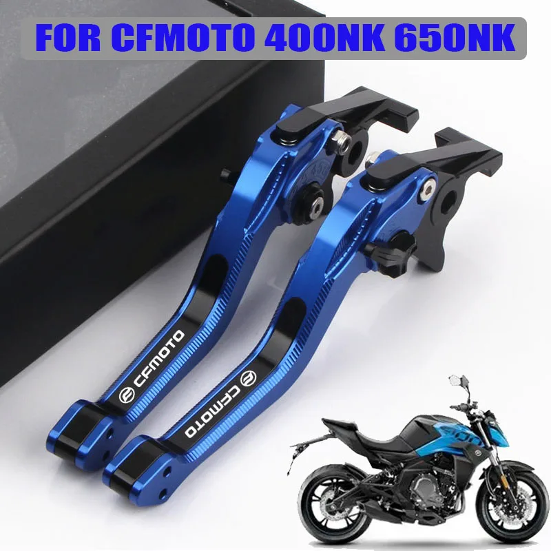 FOR CFMOTO 400NK 400 NK 650NK 650 NK 400 650 Motorcycle 3D Brake Clutch Lever Aluminum CNC Adjustable The New Brake Lever LOGO C