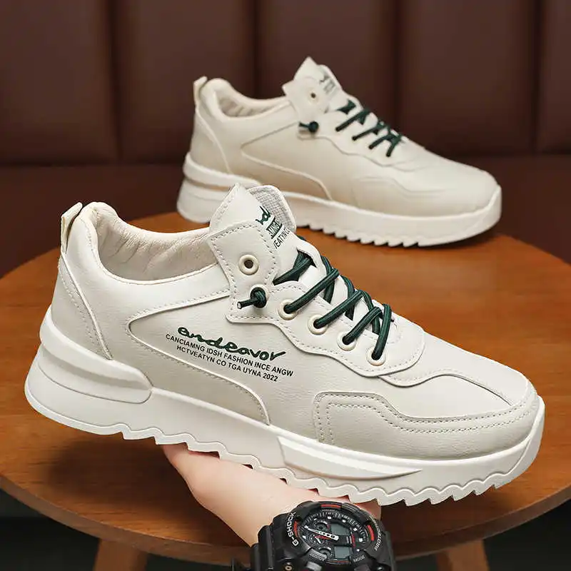 

Road Normal Leather Women's Sneakers Sneakerss Running Trainer White Tennis Shoes For Women Sports Zapatiilas Overseas Tene