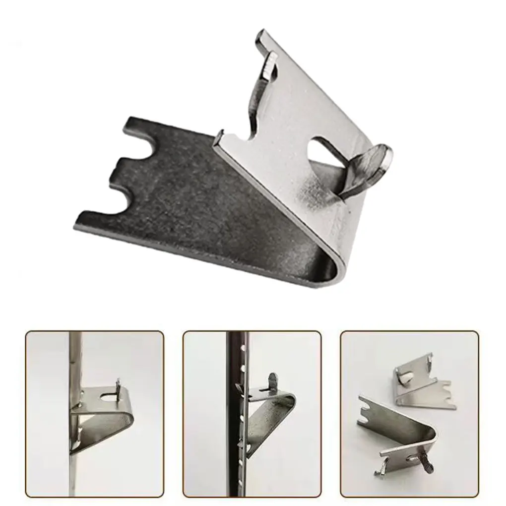 12pieces Easy To Install Ensuring Longevity Long-lasting And Heavy-duty Freezer Shelf Brackets Wide