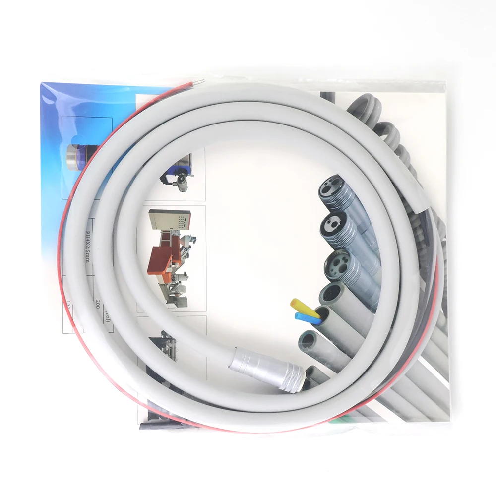 High Quality Dental Handpiece Hose Tube 2/ 4 Holes For Dental High Speed Tracheal Water Pipe Pipeline Dentistry Materials