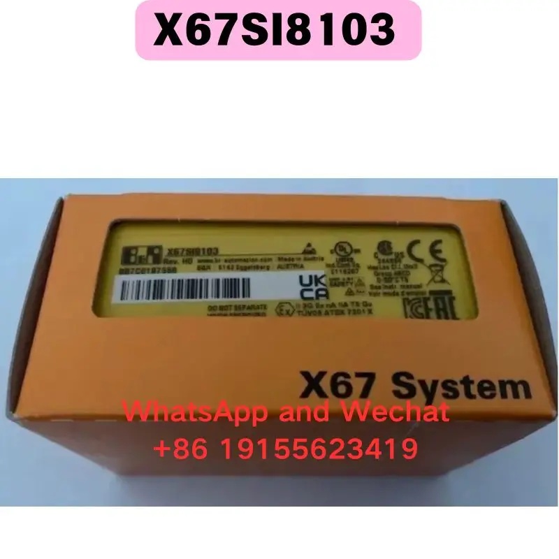 Brand new original X67SI8103 module Functional test OK Quick delivery