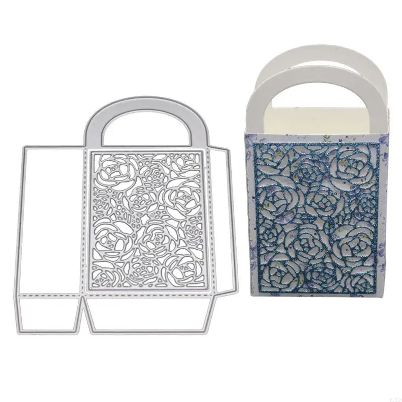 K3KD 3D Box Metal Cutting Dies estêncil Diy Scrapbooking Album Samp Paper Card