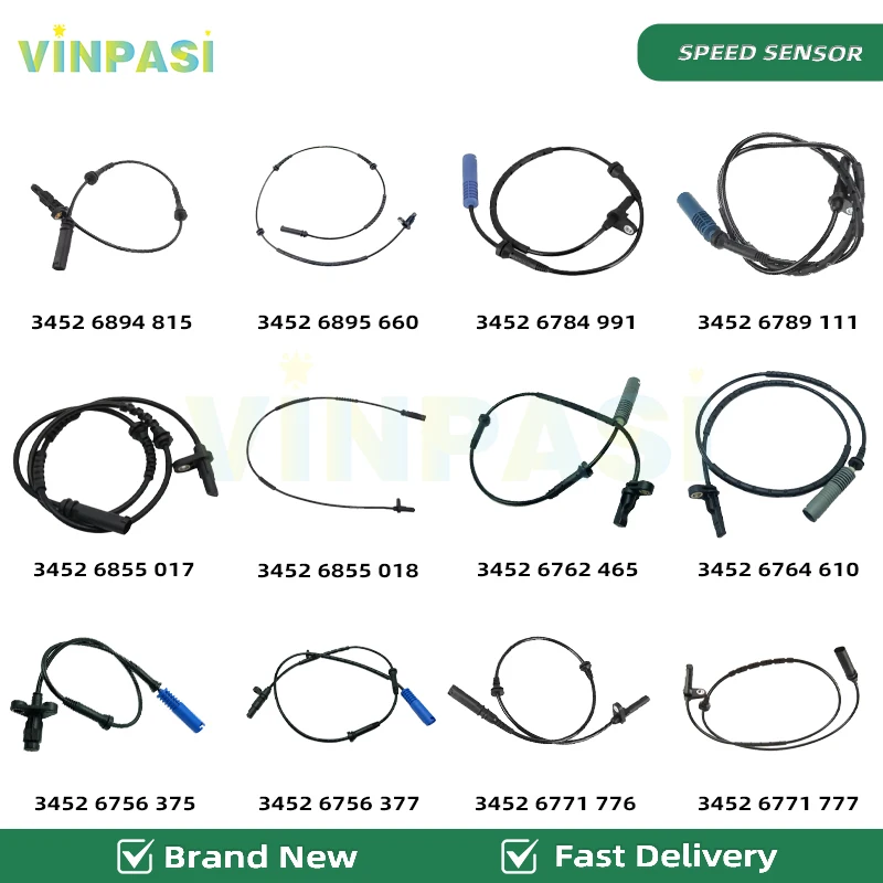 BMW 2 3 4シリーズ G20G21G23G26G42G80G81対応 車速センサー 高品質ABSホイールスピードセンサー 34526895660 34526894815