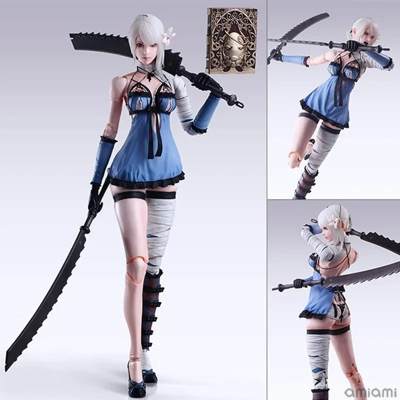 

Nier 24cm Replicant Anime Figure Kaine Action Figure Pvc Statue Movable Figure Room Ornament Collection Model Halloween Gift