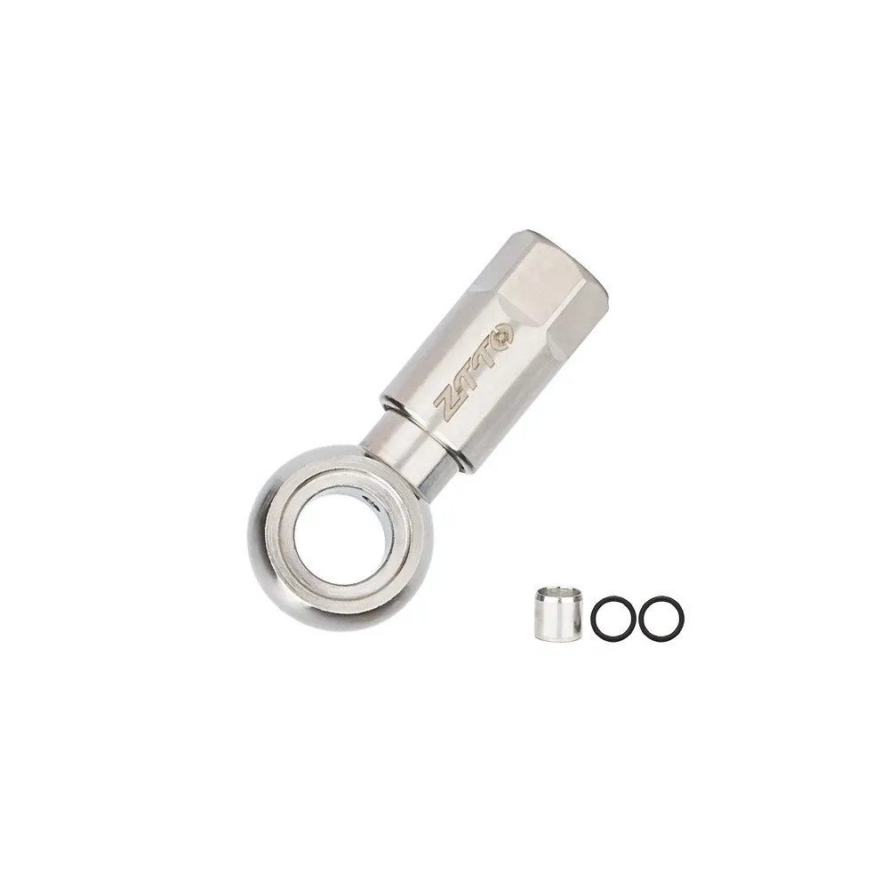 ZTTO-inserto de tubo de aceite de bicicleta Banjo, conector de cabeza de oliva de aleación de aluminio, accesorio Banjo de freno hidráulico para BH90 SLX XT XTR