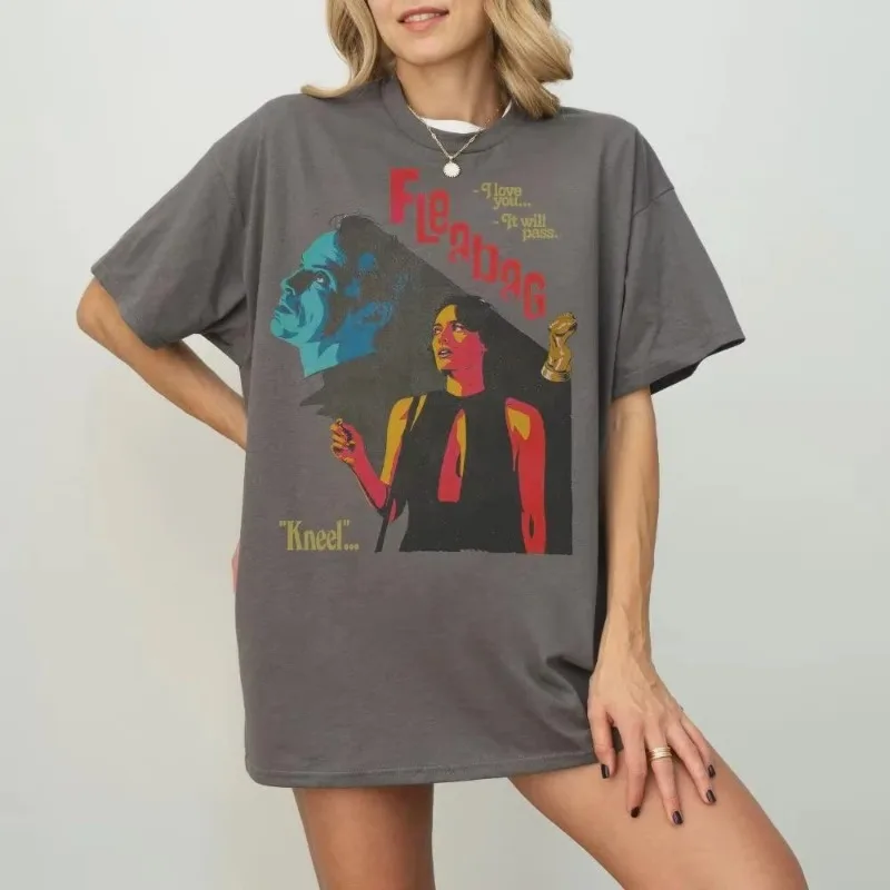 Vintage Fleabag Pattern T-shirt Phoebe Waller Bridge Andrew Scott T-shirt Unisex All Season Men's T-shirt