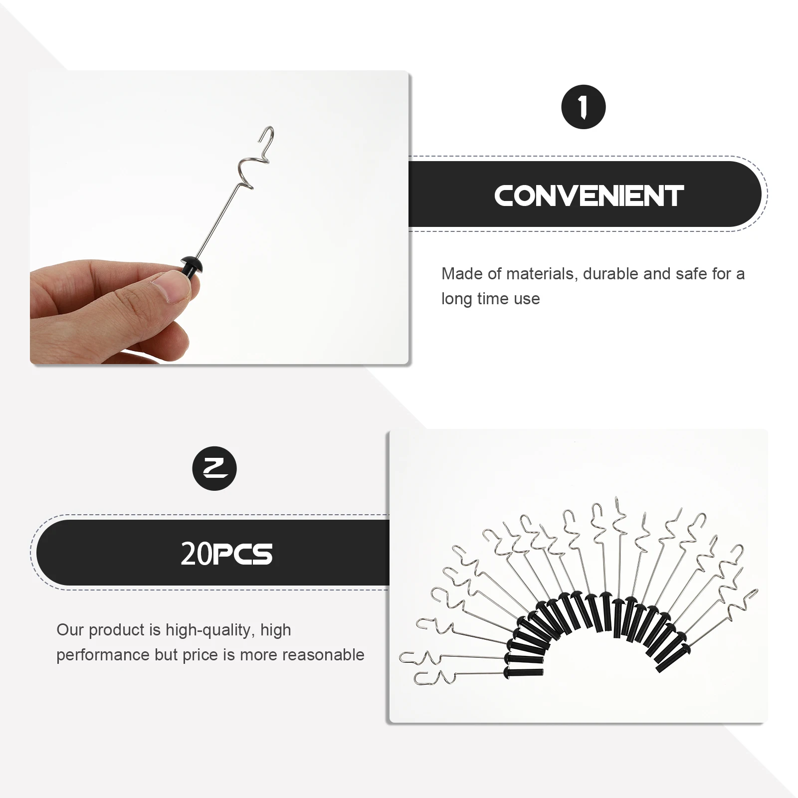 20 pcs Pigment Stirrer Head Spiral Mixing Tool For Glue Powder Durable Color Blending Agitator Art Supplies Painting Tool