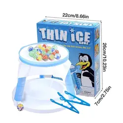 Break The Ice Game Keep Beads on The Paper Interactive Parent-Child Intelligence Toy Hand-Eye coordination Logic Game for kids