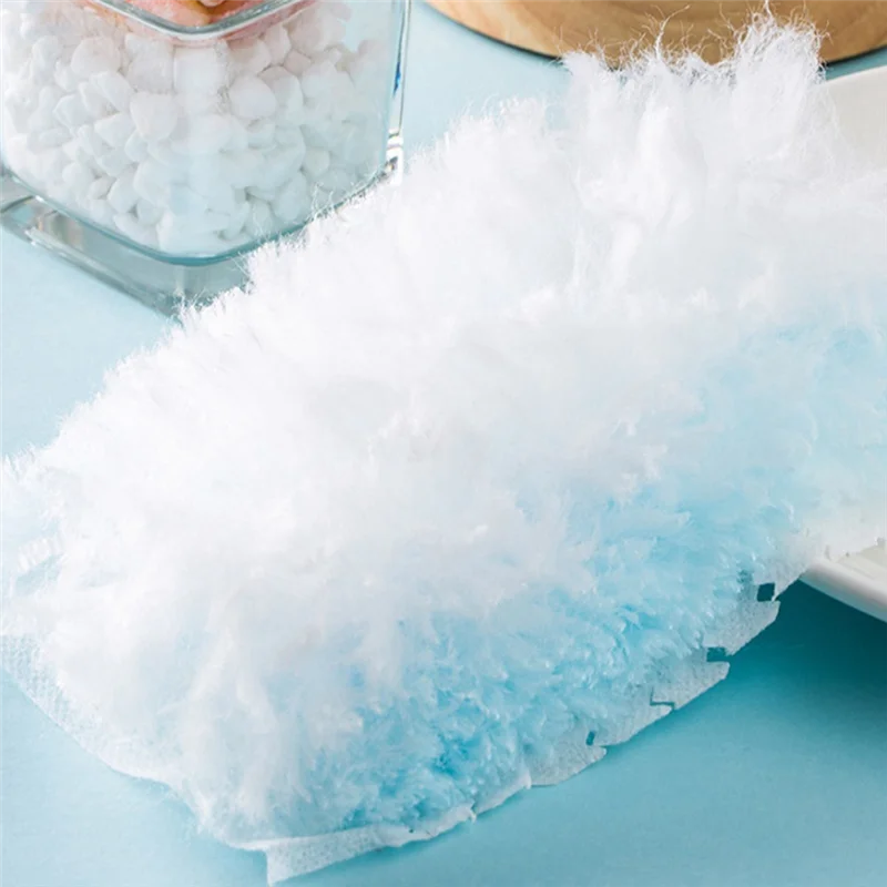 

A63X-60Pcs Duster Refills Electrostatic Duster For Cleaning With 2 Handles For Home Ceiling Furniture Multi-Surface Dusting