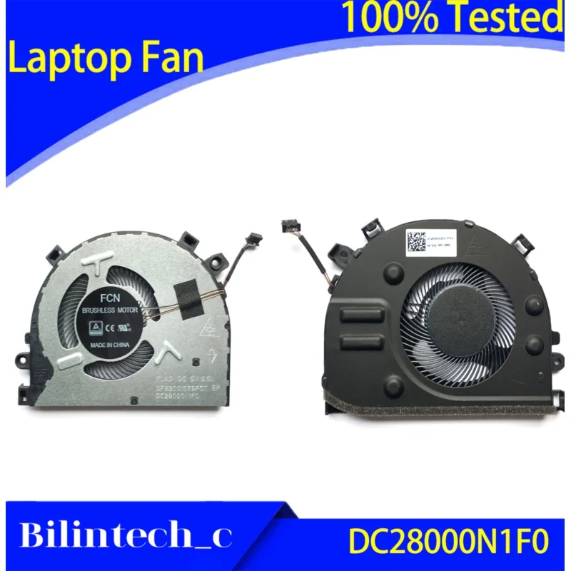 FOR Lenovo 14-2019 CPU Laotop FAN DC28000N1F0