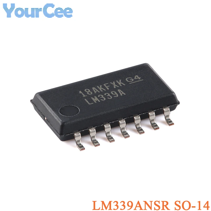 5Pcs LM339 LM339A LM339ANSR SO-14 LM339NSR LM339ADR SOIC-14 LM339AN PDIP-14 LM339APWR TSSOP-14 Quad Differential Comparator Chip