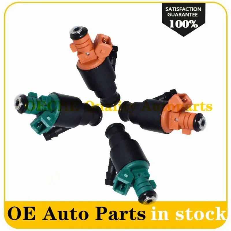

0280150504 0280150502 Set of 4 Fuel Injectors 0280150502 0280150504 842-12229 For Kia Sportage 2.0L 1995-2002