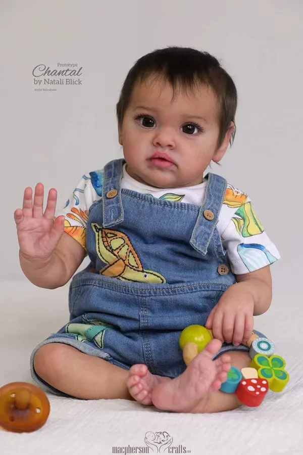 【start shipping 】DLS 20inch Reborn Baby Chantal By Natali Blick Limited Sold Out Edition Unpainted Kit