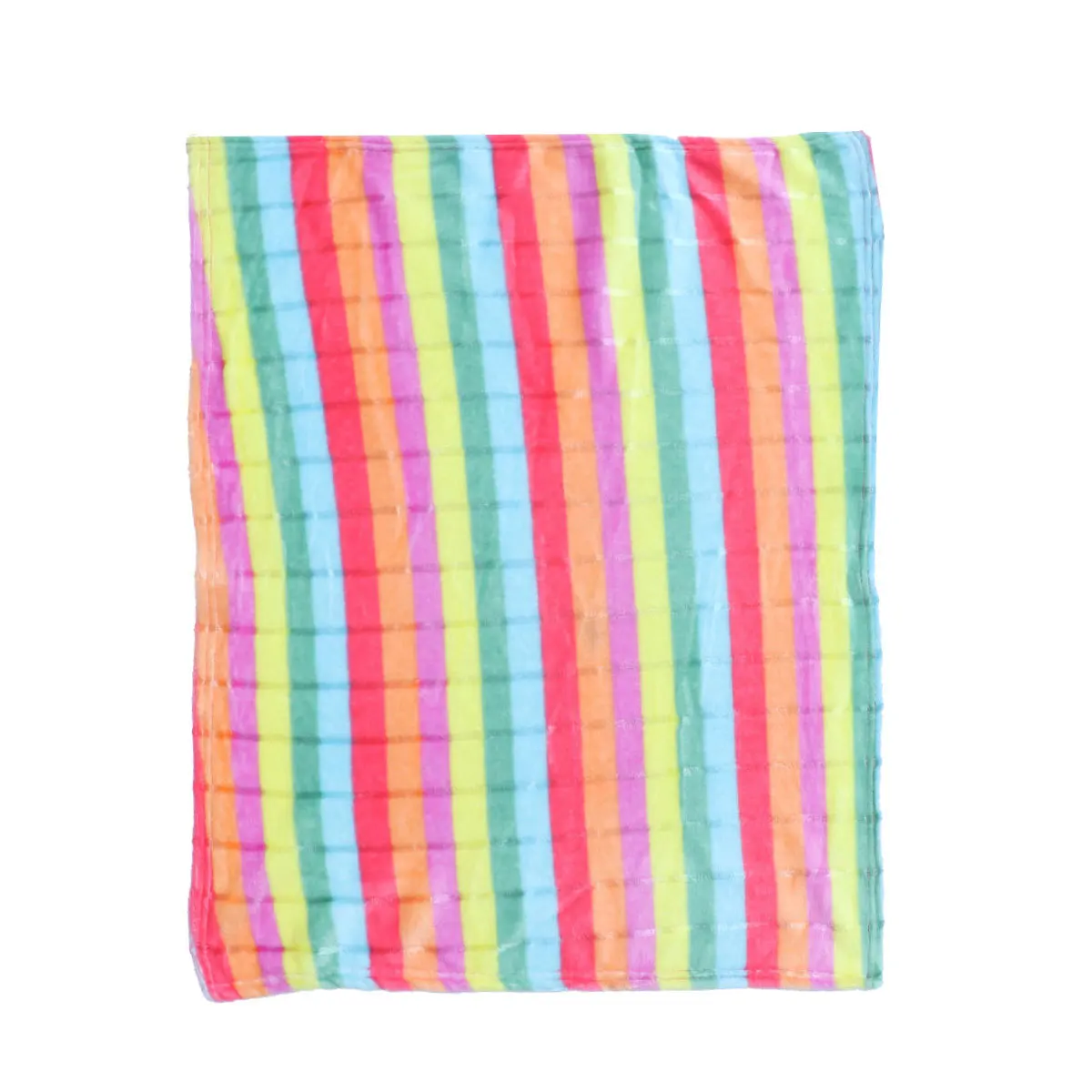 

Ultra-Soft Warm Flannel Cozy For Dogs Cats Winter Autumn Rainbow Design Comfortable Sleep Size M Pet Supplies Warm Pet Blanket