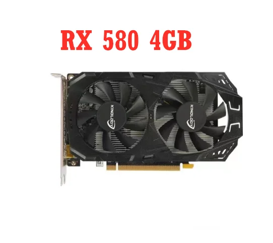 

RX580 4G Gaming Graphics Card 4GB GDDR5 256BIT 1284M/1750Mhz PCI-E3.0 8PIN Power AMD Desktop Computer Graphics Card