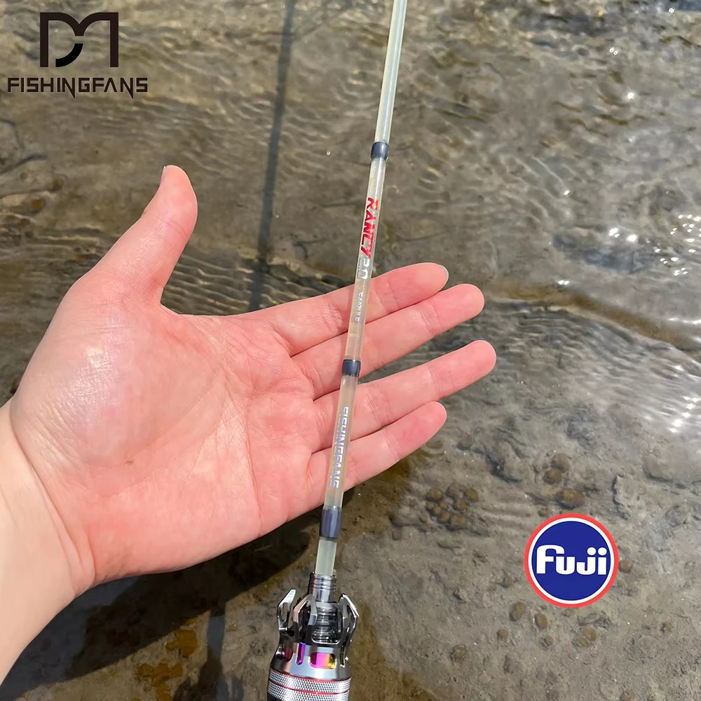 

Удочка FISHINGFANS RANCY 2.0 из прозрачного стекловолокна, чувствительная, сверхлегкая, мощная, с рукояткой из пробки AA