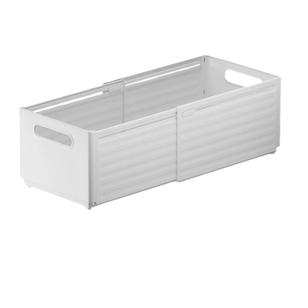 Drawer Style Retractable Desktop Snack And Miscellaneous Kitchen Organizer Box Stacked Design Cabinet Storage Bins